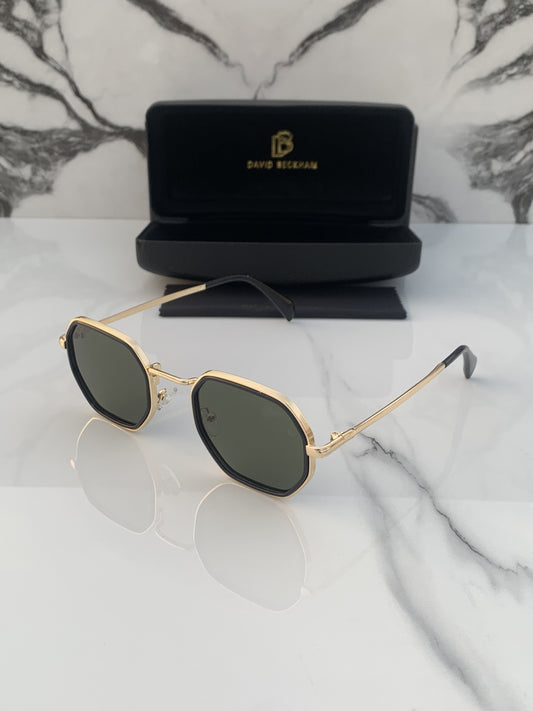Exclusive gold_green Stylish Sunglass For Unisex _3410_gold_green