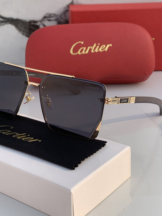 Exclusive gold_black Stylish Sunglass For Unisex_23057_gold_black